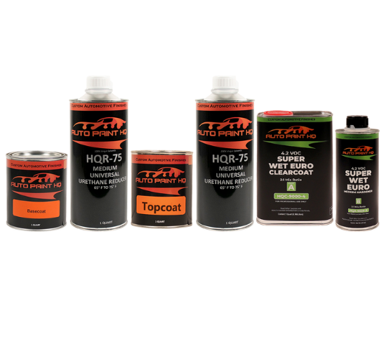 Ford EA Hot Pepper Red Tri-Coat Candy Complete Quart Kit