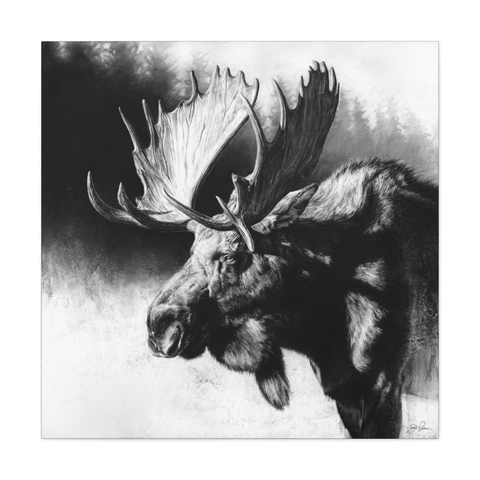 "Formida-bull" Stretched Canvas