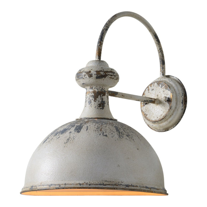 Wall Sconce Forty West Designs 707100 Rich Distressed Barn Light Wall Sconce Forty West Designs
