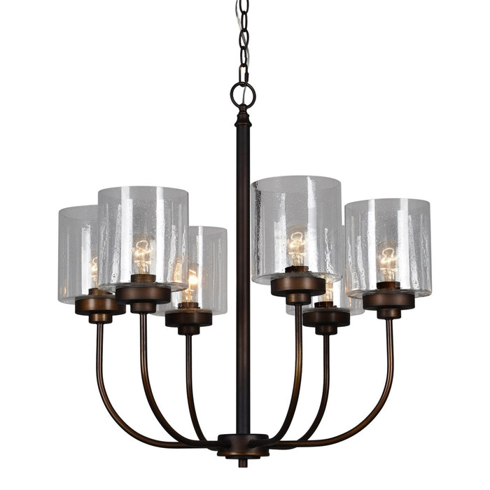 Chandelier Forty West Designs 72549 Windermere Bronze Chandelier Forty West Designs