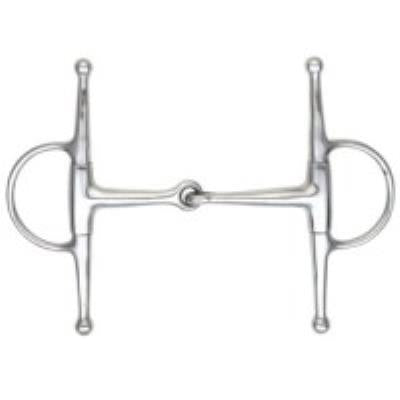 Full Cheek Eggbutt Snaffle: S/Steel