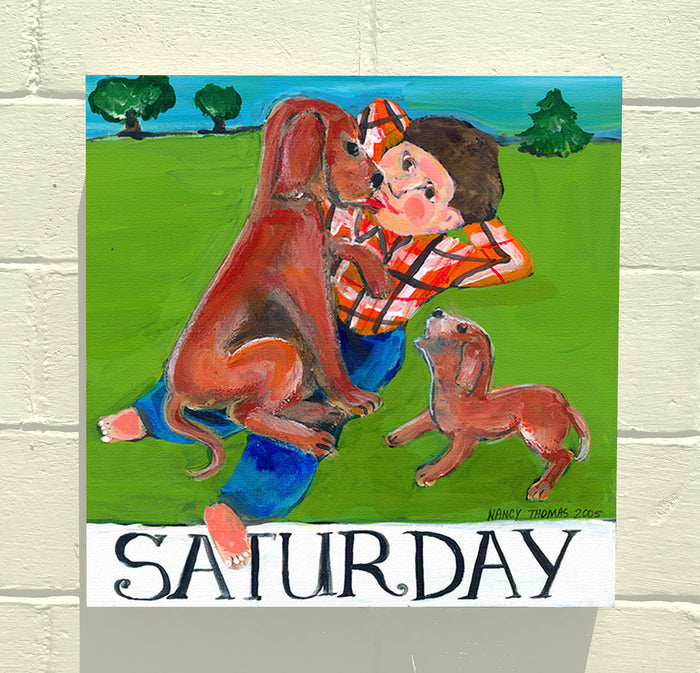 Gallery Grand - Days of the Week - Children's Series - Saturday