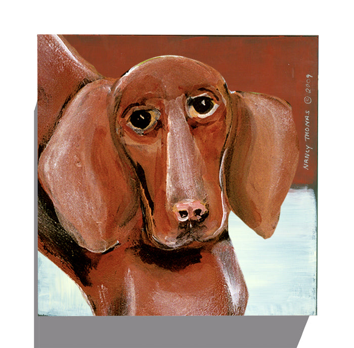 Gallery Grand - Dog Face - Dachshund