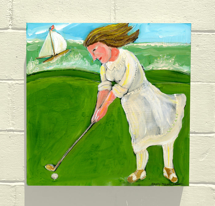 GALLERY GRAND - GOLFER LADY