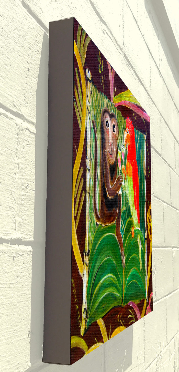 Gallery Grand - Monkey and Parrot