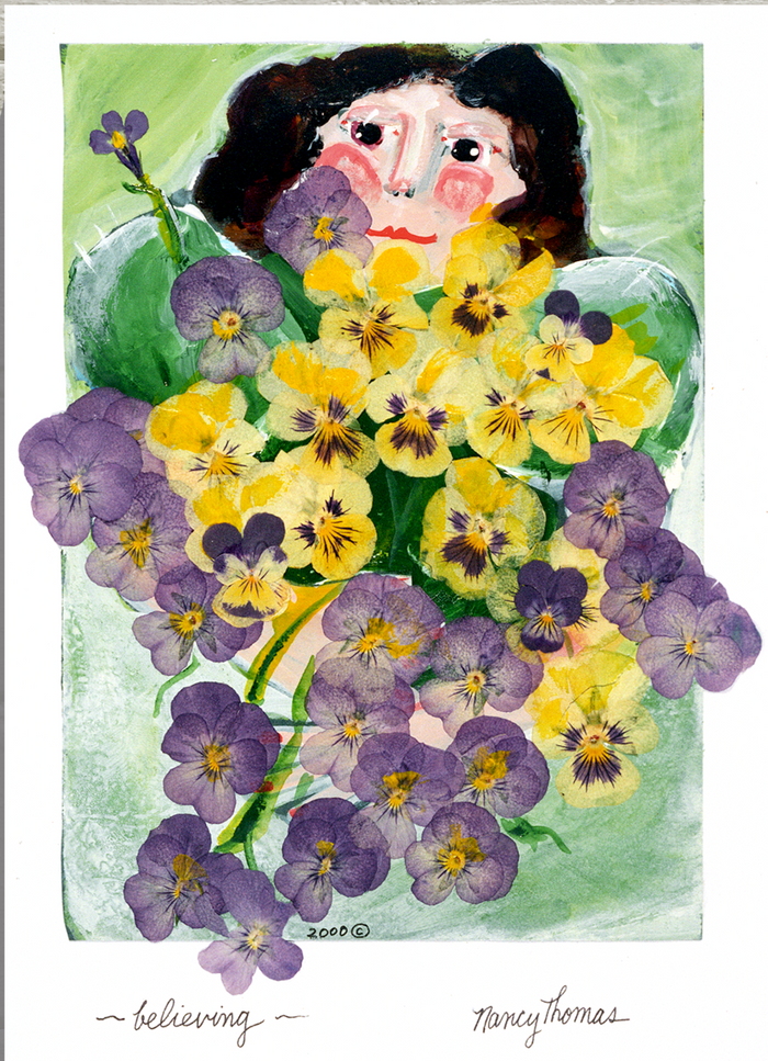 GALLERY GRAND - PRESSED FLOWERS - BELIEVING