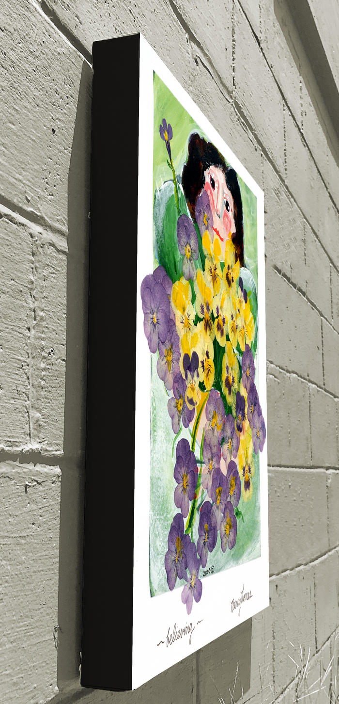 GALLERY GRAND - PRESSED FLOWERS - BELIEVING