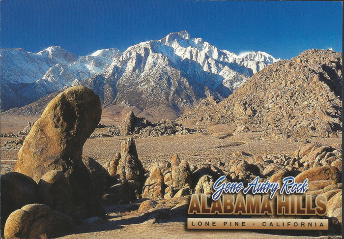 Gene Autry Rock Postcard-QTY=50