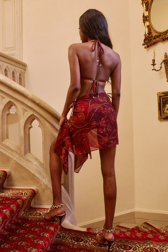 Georgette Sarong in Rosetta