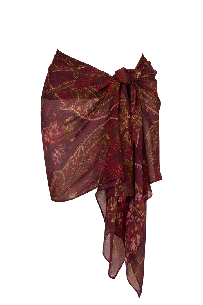 Georgette Sarong in Rosetta