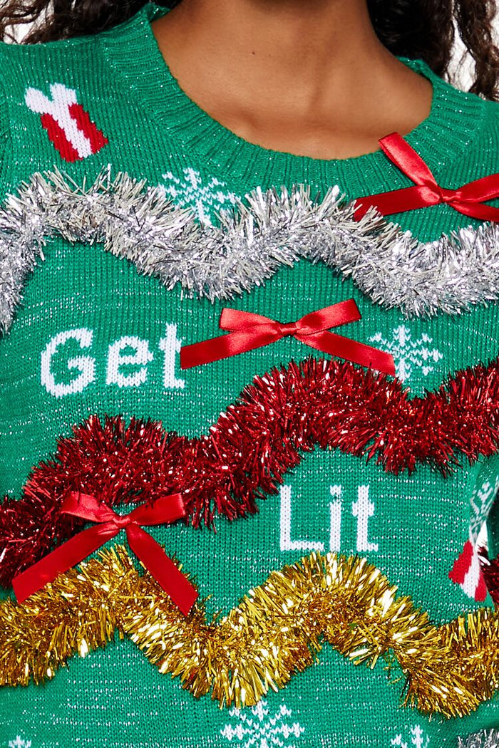 Get Lit Christmas Sweater