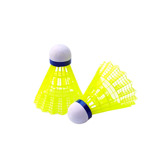 GHAFOOR GOLD BADMINTON SHUTTLECOCK PLASTIC (PACK-6 GOLDEN)