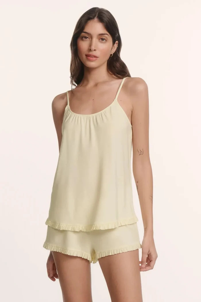Gisele TENCEL™ Modal Ruffle Cami & Shortie Short Set Sleepwear Eberjey