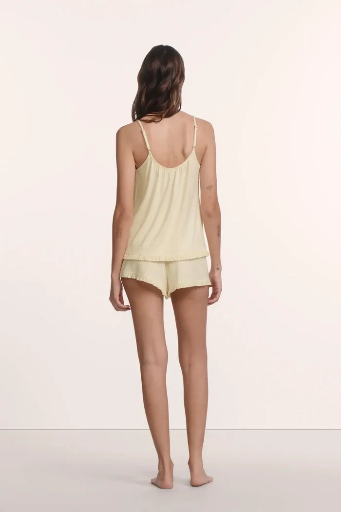 Gisele TENCEL™ Modal Ruffle Cami & Shortie Short Set Sleepwear Eberjey