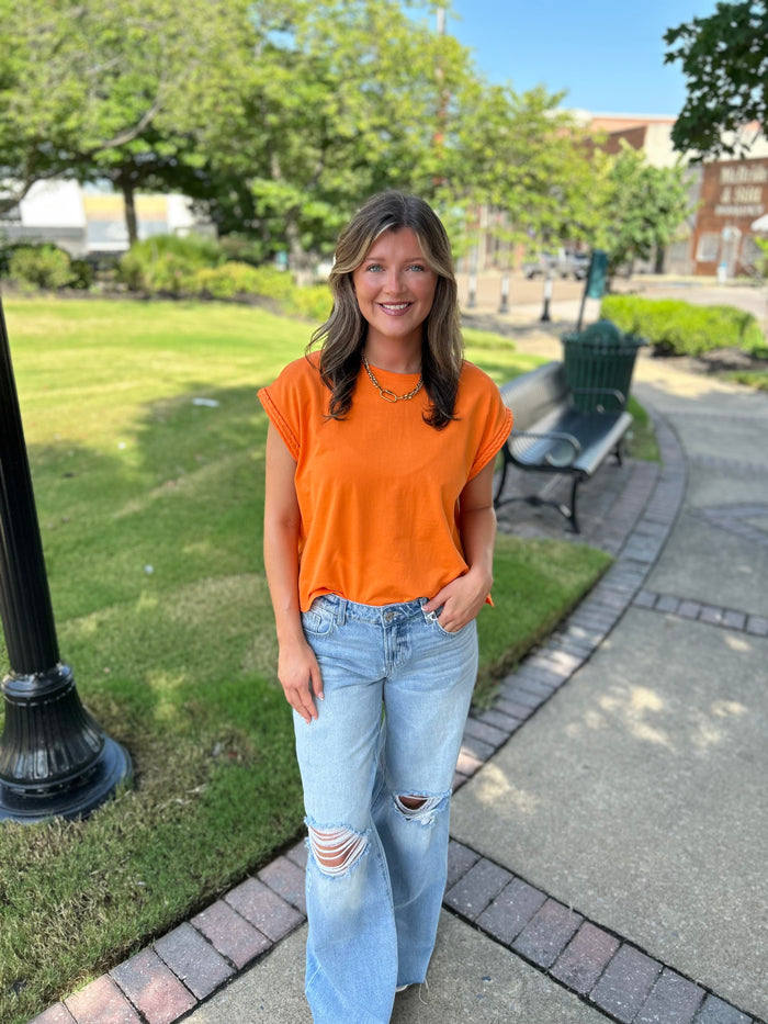 GO BIG ORANGE TOP