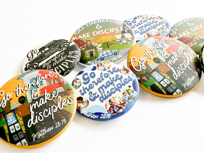 Go Therefore and Make Disciples Pins