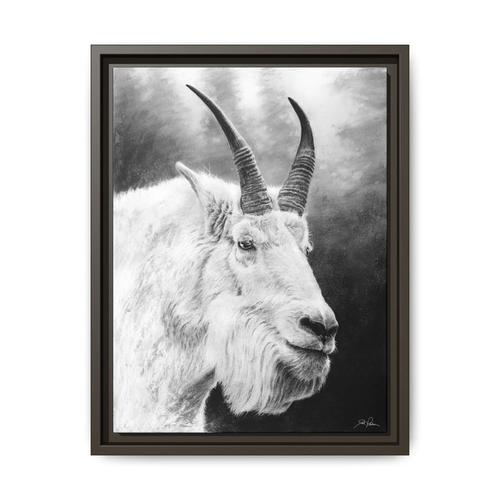"G.O.A.T." Framed Canvas