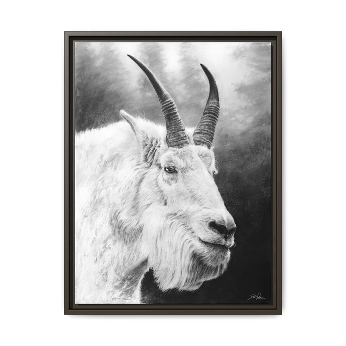"G.O.A.T." Framed Canvas