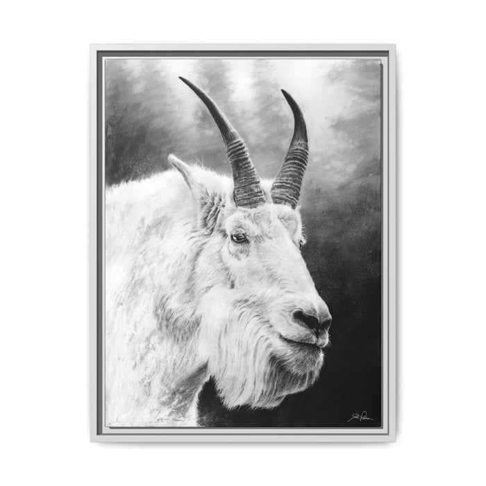 "G.O.A.T." Framed Canvas