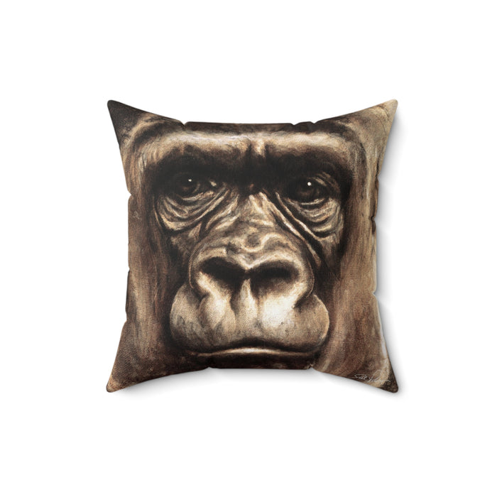 "Gorilla" Square Pillow