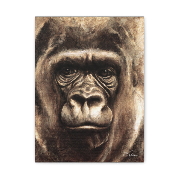 "Gorilla" Stretched Canvas
