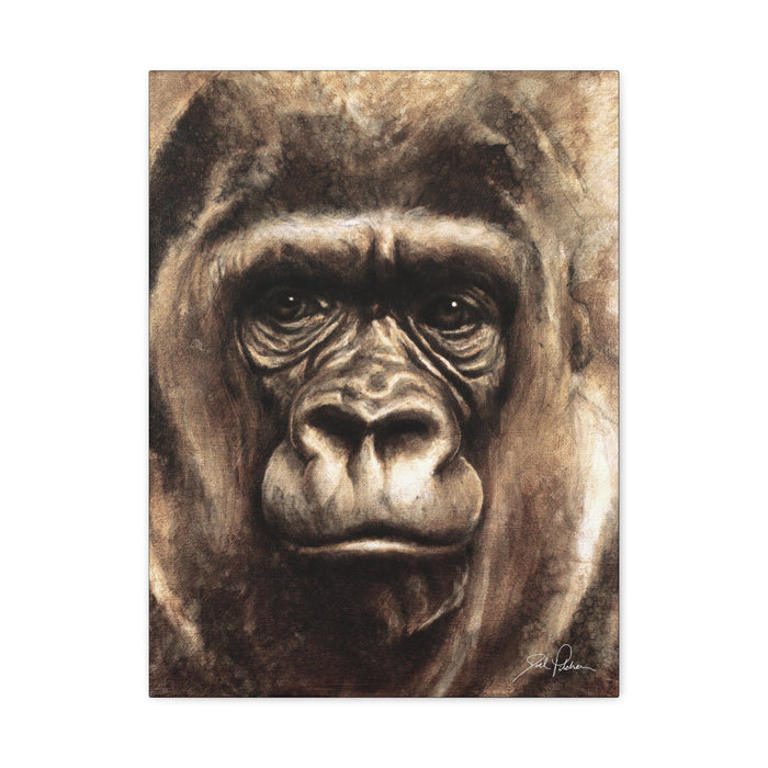 "Gorilla" Stretched Canvas