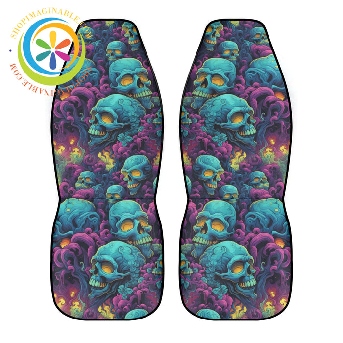 Gothic Skull Melondies Cloth Car Seat Covers