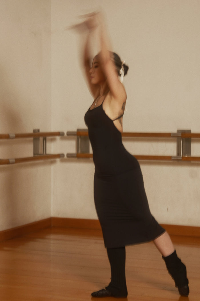 Gothic Tight Dress | Obsidian Black