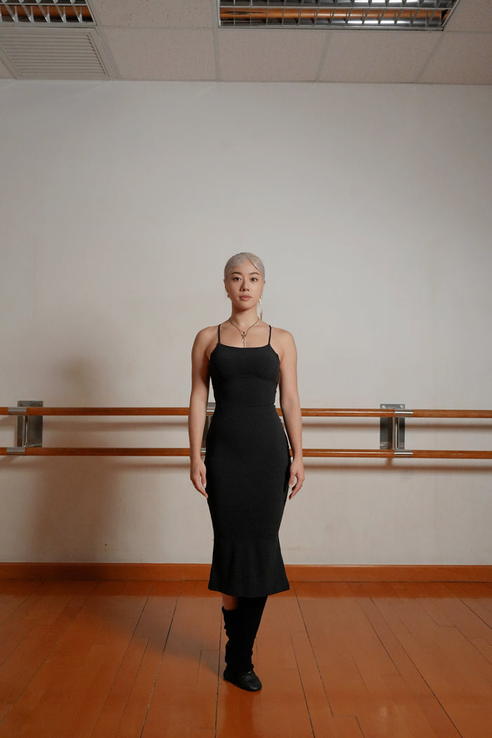 Gothic Tight Dress | Obsidian Black