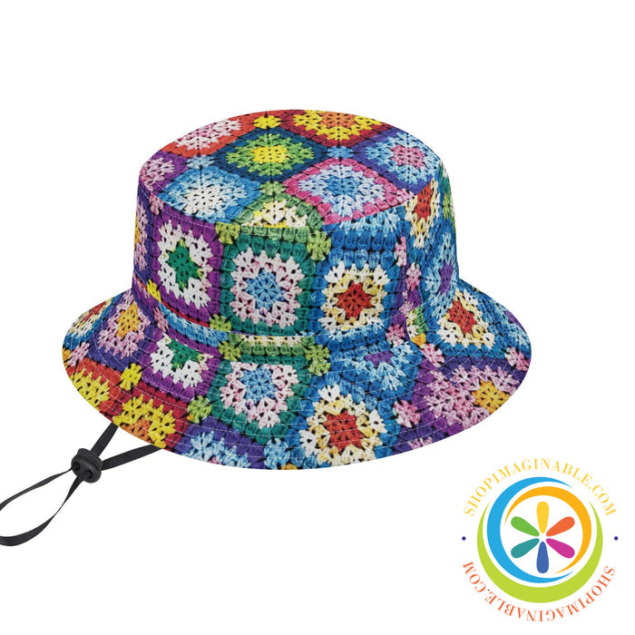 Grandmas Crocheted Bucket Hat-ShopImaginable.com