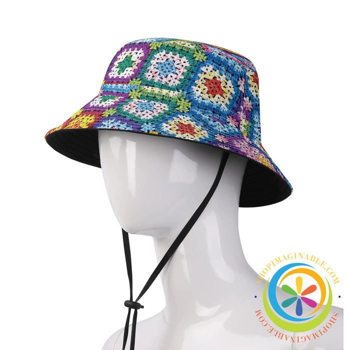 Grandmas Crocheted Bucket Hat-ShopImaginable.com