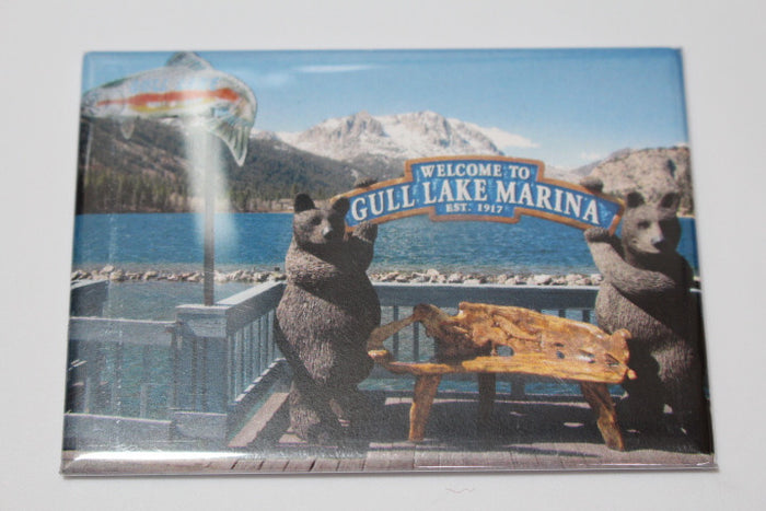 Gull Lake Marina Magnet
