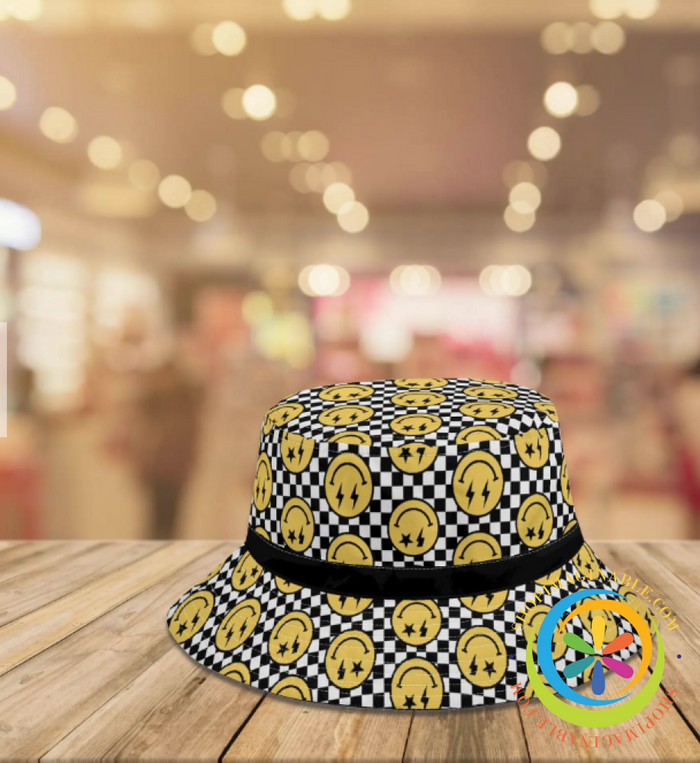 Happy Face Bucket Hat-ShopImaginable.com