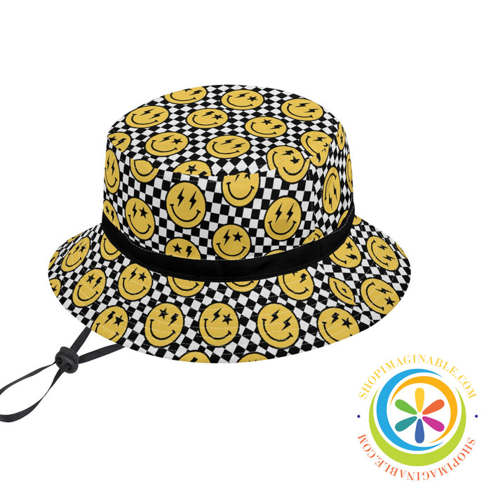 Happy Face Bucket Hat-ShopImaginable.com