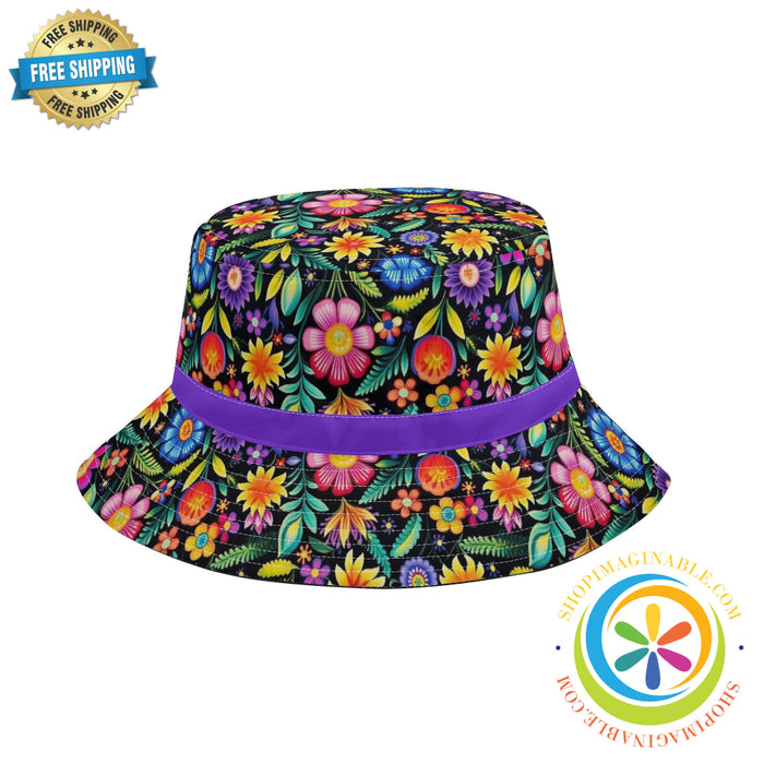 Happy Flowers Bucket Hat S