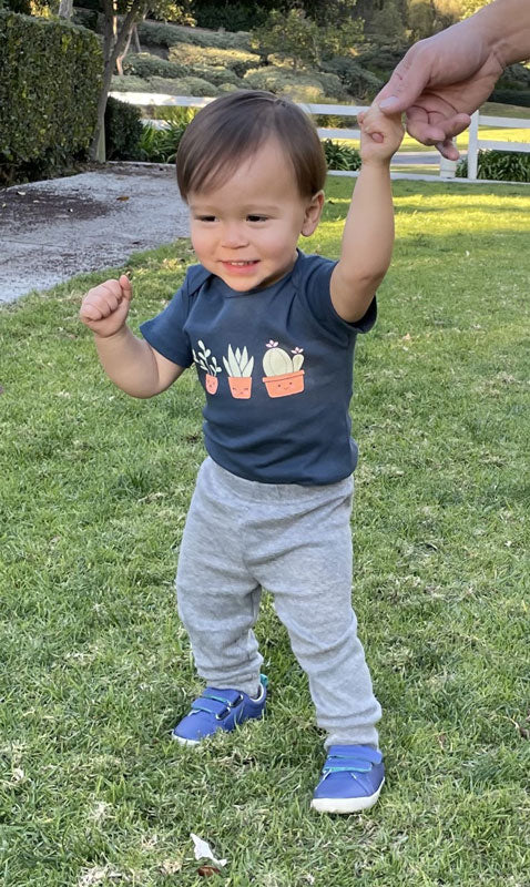 happy succulents onesie (6-12m)