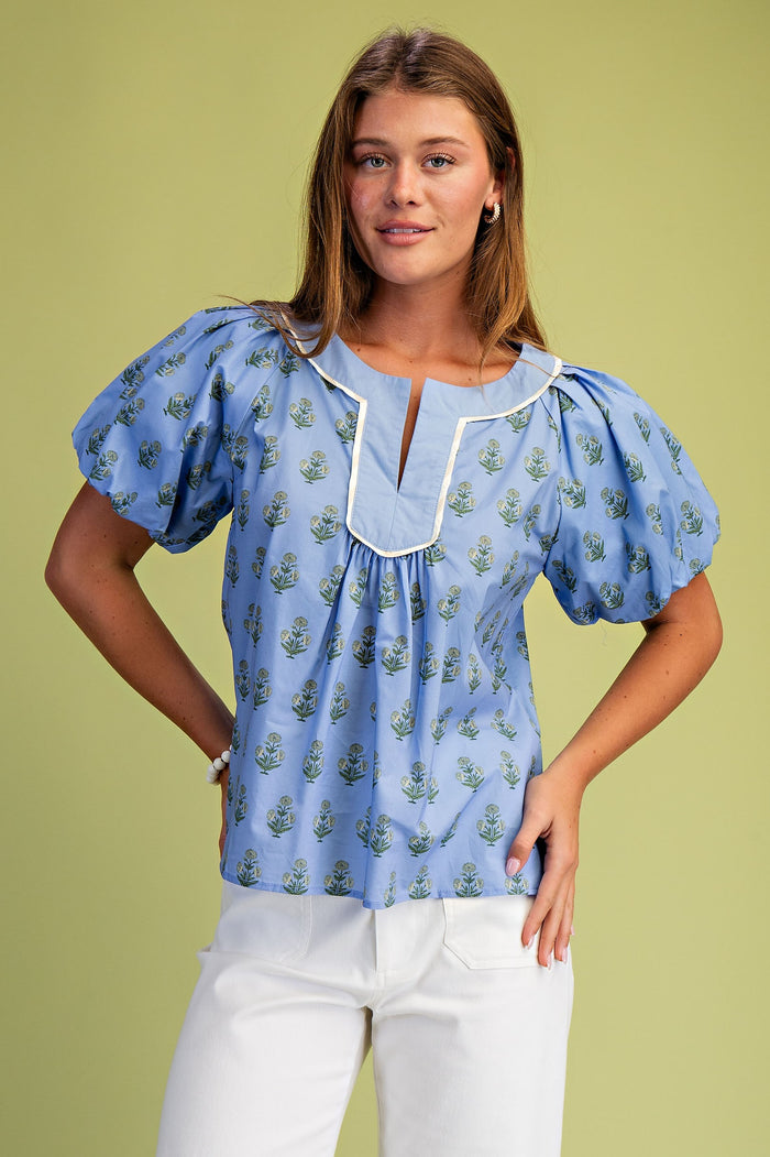 HARLEY FLORAL BLOUSE