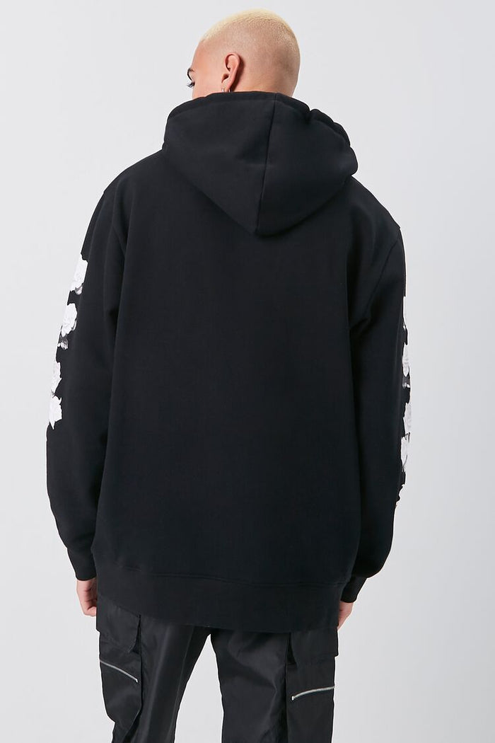 Heavenly Floral Print Hoodie