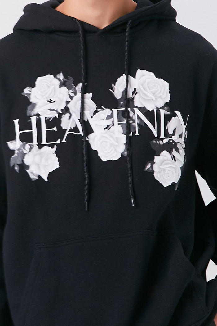 Heavenly Floral Print Hoodie