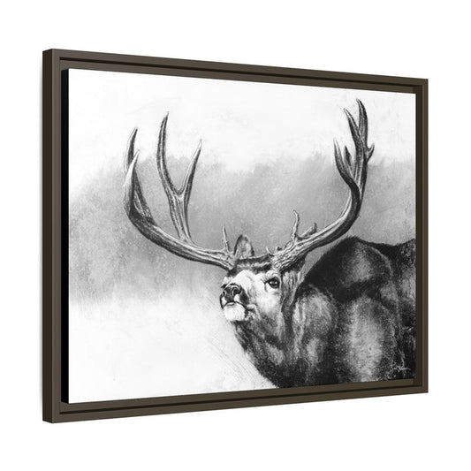 "Heavy & Wide" Framed Canvas