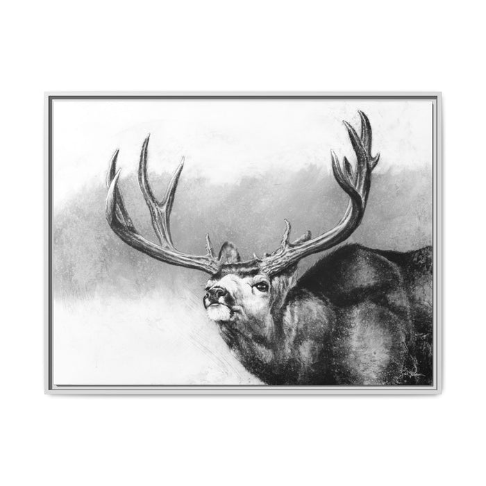 40" x 30" (Horizontal) / White / 1.25"