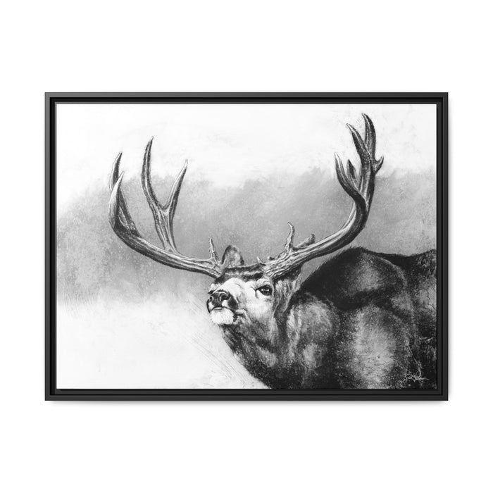 "Heavy & Wide" Framed Canvas