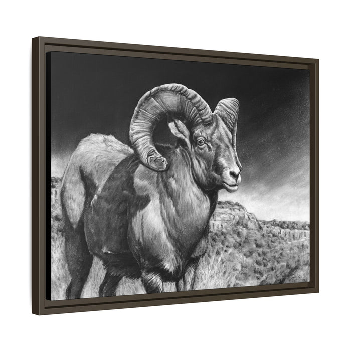 "High Class" Framed Canvas