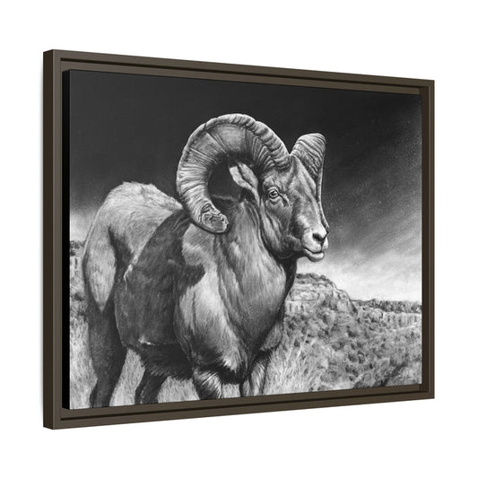 "High Class" Framed Canvas