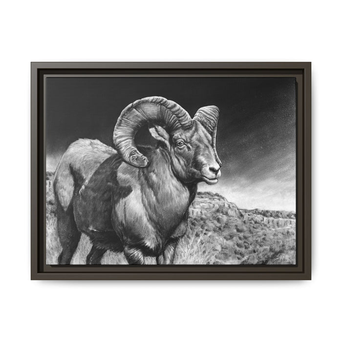 "High Class" Framed Canvas