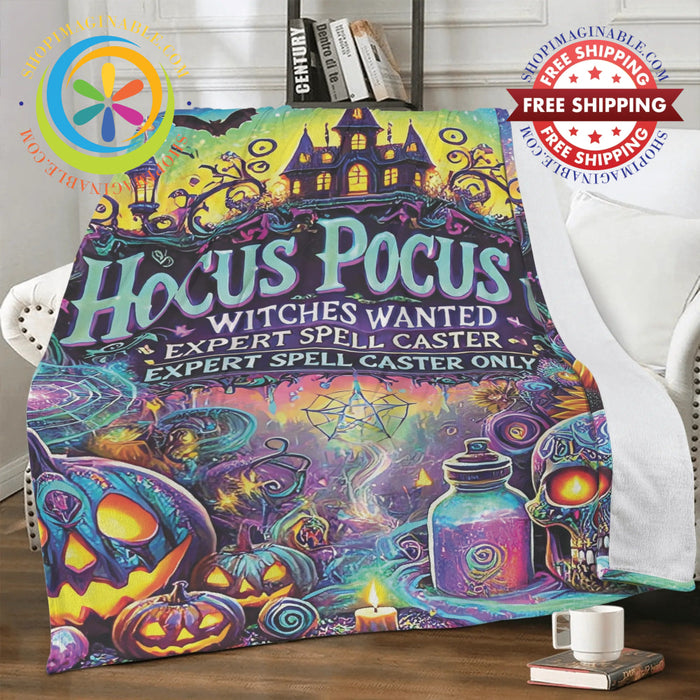 Hocus Pocus Premium Fleece Blanket
