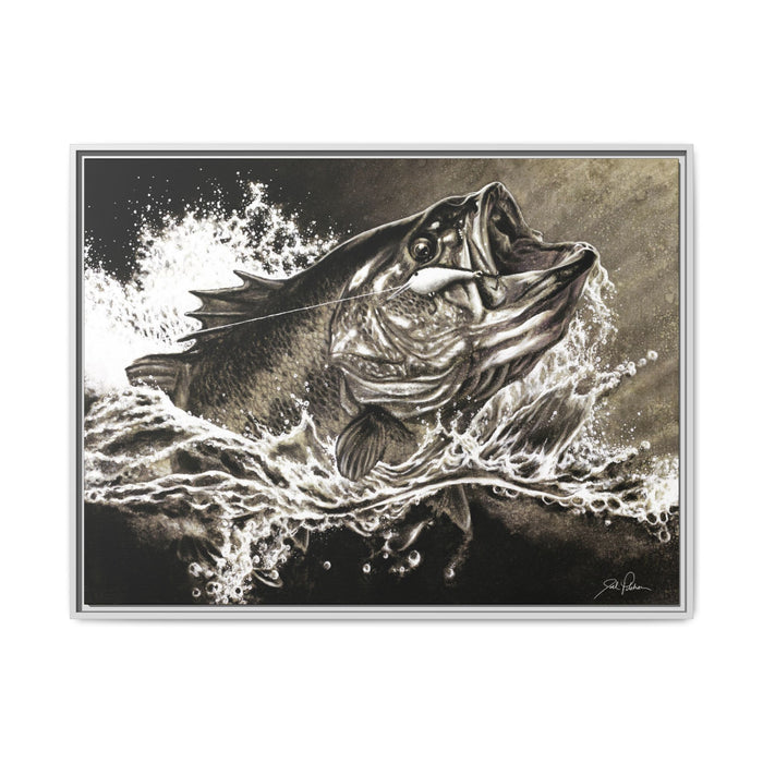 40" x 30" (Horizontal) / White / 1.25"