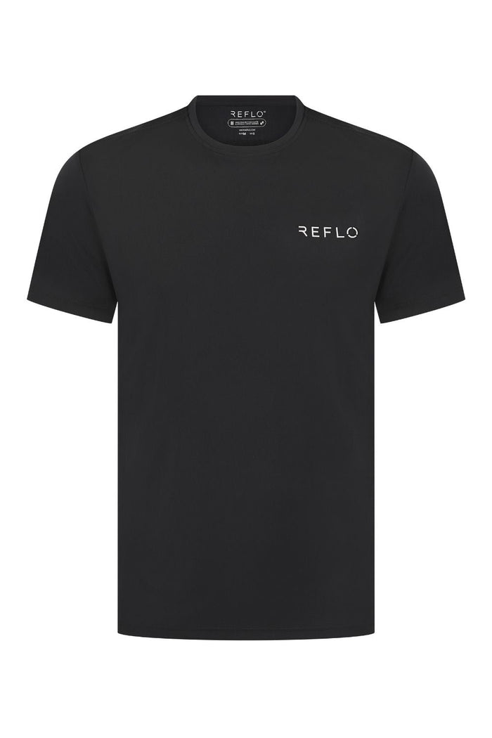 Hudson T Shirt Black Reflo Athleisure