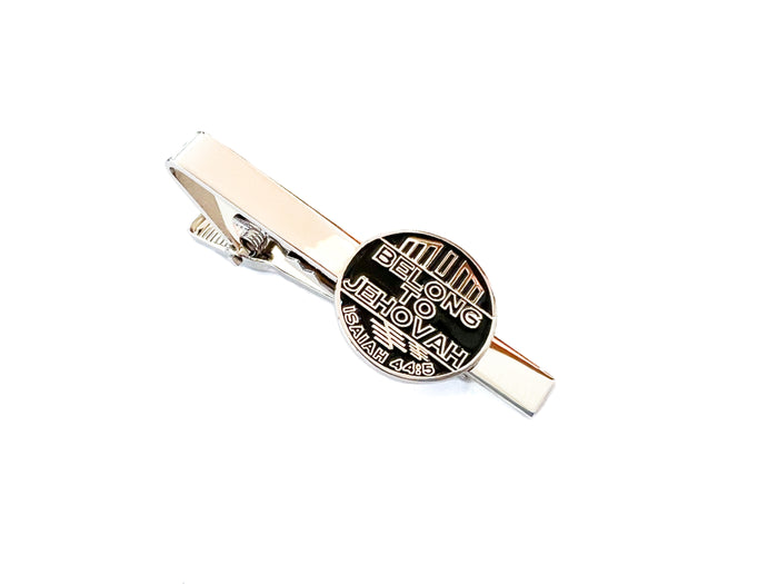 I Belong To Jehovah Tie Clip Silver - GINGERS