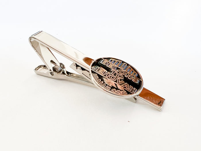I Belong To Jehovah Tie Clip Silver - GINGERS